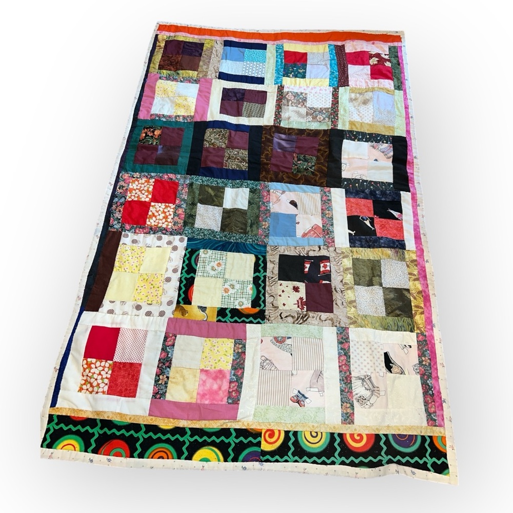 Colorful Patchwork Quilt